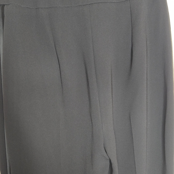 KAREN MILLEN Black Tuxedo Pant with Satin Stripe - Picture 4 of 9